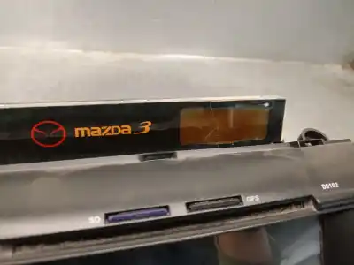 Second-hand car spare part multifunction display for mazda 3 (bk) 1.6 di turbo oem iam references bp4m669s0a  