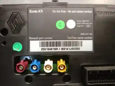Pezzo di ricambio per auto di seconda mano sistema di navigazione gps per renault grand scénic iii (jz0/1_) 1.6 dci (jz00, jz12) riferimenti oem iam 259154618r  259154618r