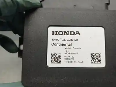 Автозапчастина б/у електронний модуль для honda civic x fastback (fc_, fk_) 1.0 vtec (fk6) посилання на oem iam 39490tglg030m1  