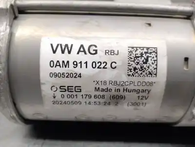 Автозапчастина б/у двигун запускається для seat leon (kl1) 1.0 tsi посилання на oem iam 0am911022c 0001179608 bosch 02z911024