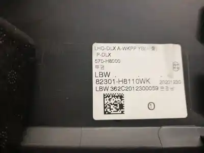 Автозапчасти б/у обивка левой передней двери за kia stonic (yb) 1.0 t-gdi ссылки oem iam 82301h8110wk  