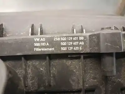 Автозапчастина б/у опора повітряного фільтра для skoda octavia iv (nx3, nn3) 1.5 tsi посилання на oem iam 5q0129607aq  5q0129607bd