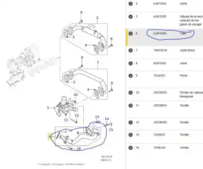 Pezzo di ricambio per auto di seconda mano cerchione in lega per peugeot 307 cc (3b) 2.0 16v riferimenti oem iam 9657361280  r166.5jx17ch4-31