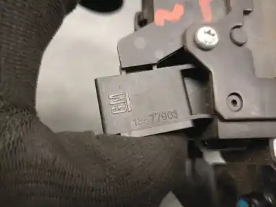 Second-hand car spare part trunk lock for chevrolet aveo 1.4 cat oem iam references 13577903  