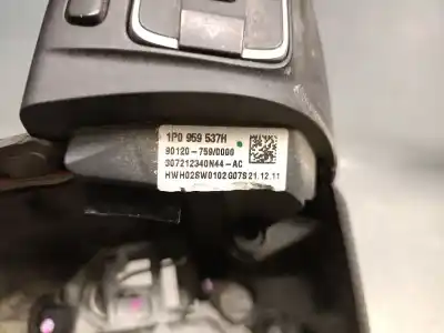 Peça sobressalente para automóvel em segunda mão volante por seat leon (1p1) 1.6 tdi referências oem iam 1p0959537h  7n5419091c