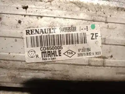 Автозапчасти б/у интеркулер за renault grand scénic iii (jz0/1_) 1.6 dci (jz00, jz12) ссылки oem iam 144969568r cd650005 mahle 