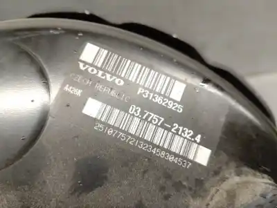 Peça sobressalente para automóvel em segunda mão servo freio por volvo v40 fastback (525) d3 referências oem iam p31362925  31381631