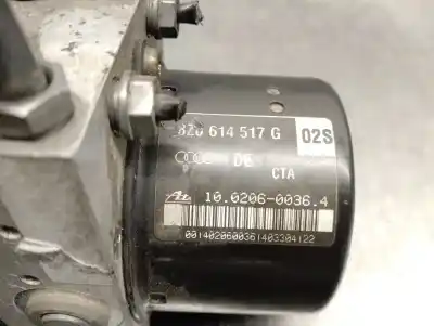 Peça sobressalente para automóvel em segunda mão abs por audi a2 (8z0) 1.4 tdi referências oem iam 8z0614517g 10020600364 ate 8z0614517h