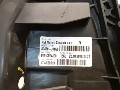 Автозапчасти б/у регулятор стекла переднего левого за kia ceed tourer (cd) 1.0 t-gdi ссылки oem iam 82470j7060  82471j7000
