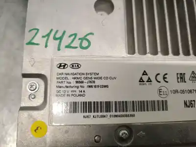 Second-hand car spare part multifunction display for kia ceed tourer (cd) 1.0 t-gdi oem iam references 96560j7670  96560j7670wk