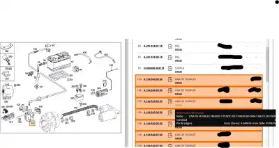 Pezzo di ricambio per auto di seconda mano scatola relè/fusibili per mercedes clase r (bm 251) 3.5 r 350 4-matic (251.065) riferimenti oem iam a1645400350  