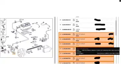Second-hand car spare part fuse box unit for mercedes-benz clase r (w251, v251) r 350 4-matic (251.065, 251.165) oem iam references a1645400350  