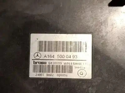 Автозапчастина б/у електро вентилятор для mercedes-benz clase r (w251, v251) r 350 4-matic (251.065, 251.165) посилання на oem iam a1645000493 g138y19 brose 