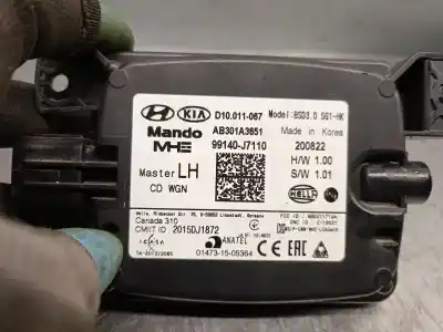 Second-hand car spare part electronic module for kia ceed tourer (cd) 1.0 t-gdi oem iam references 99140j7110  