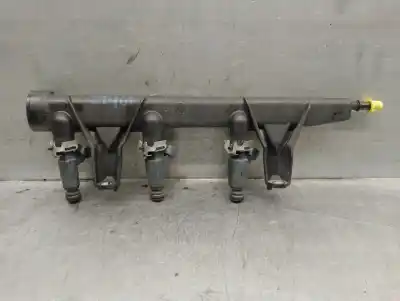 Peça sobressalente para automóvel em segunda mão régua / rampa de injetores por citroen c4 cactus 1.2 vti 82 referências oem iam 9676020480