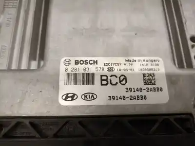Автозапчасти б/у блок управления двигателем за hyundai i30 ranchera familiar (gd) 1.6 crdi ссылки oem iam 391402abb0 0281031578 bosch 