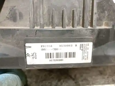 Peça sobressalente para automóvel em segunda mão termoventilador elétrico por citroen c4 cactus 1.2 vti 82 referências oem iam 9675280980 m159983b valeo 