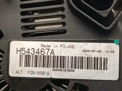 Pezzo di ricambio per auto di seconda mano alternatore per mercedes clase r (w251, v251) r 350 4-matic (251.065 251.165) riferimenti oem iam fgn18s016 200221 valeo a0141540402