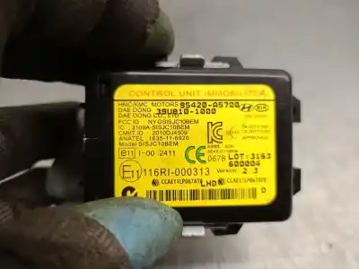 Автозапчасти б/у блок управления иммобилизатором за hyundai i30 ranchera familiar (gd) 1.6 crdi ссылки oem iam 95420a5700  