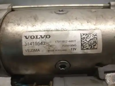 Peça sobressalente para automóvel em segunda mão motor de arranque por volvo v40 fastback (525) d3 referências oem iam 31419543 1t011812144805 36002980