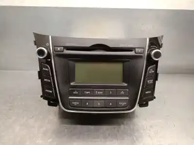 Second-hand car spare part audio system / radio cd for hyundai i30 ranchera familiar (gd) 1.6 crdi oem iam references 96170a6210gu