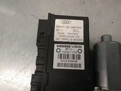 Peça sobressalente para automóvel em segunda mão elevador de vidros dianteiro direito por audi a2 (8z0) 1.4 tdi referências oem iam 8z0837462b 5wk48054abf siemens 8z0837462b