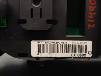 Peça sobressalente para automóvel em segunda mão quadrante por audi a2 (8z0) 1.4 tdi referências oem iam 8z0920900tx 110080192003 vdo 8z0920900tx