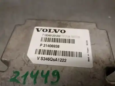 Peça sobressalente para automóvel em segunda mão centralina de airbag por volvo v40 fastback (525) d3 referências oem iam 31406938  