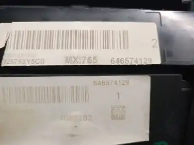 Peça sobressalente para automóvel em segunda mão comando de sofagem (chauffage / ar condicionado) por volvo v40 fastback (525) d3 referências oem iam 31346948  