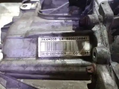 Автозапчасти б/у коробка передач за renault espace iv (jk0/1_) 2.0 dci (jk01, jk02, jk1j, jk1k, jk1h) ссылки oem iam pk4005 c042246 8200726841