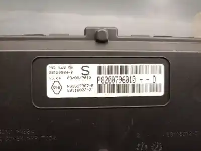 Автозапчастина б/у панель інструментів для renault kangoo express (fw0/1_) 1.5 dci 70 (fw0a, kw0v) посилання на oem iam 8200796010  