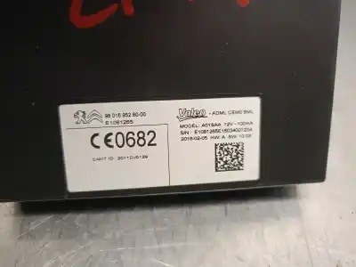 Second-hand car spare part electronic module for citroen c4 picasso ii 1.6 bluehdi 120 oem iam references 9801695280  