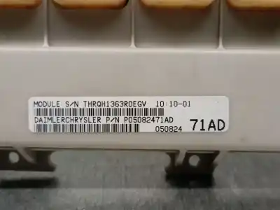 Second-hand car spare part comfort module for chrysler voyager iv (rg, rs) 2.5 crd oem iam references 05082471ad  