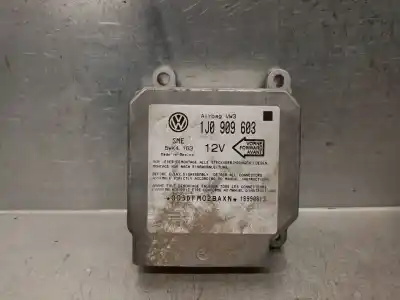 Автозапчасти б/у БЛОК УПРАВЛЕНИЯ ПОДУШКАМИ БЕЗОПАСНОСТИ за SEAT IBIZA II (6K1)  ссылки OEM IAM 1J0909603 5WK4163 SME 