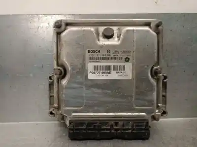 Автозапчасти б/у блок управления двигателем за chrysler voyager iv (rg, rs) 2.5 crd ссылки oem iam p04727665ab 0281011063 bosch 