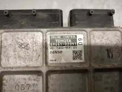 Second-hand car spare part ecu engine control for toyota auris (_e15_) 2.0 d-4d (ade150_) oem iam references 8966102d91 mb1758009591 denso 