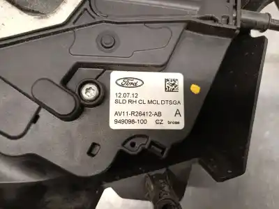 Second-hand car spare part rear right door lock for ford b-max (jk) 1.0 ecoboost oem iam references av1ar264a26ac  1846623