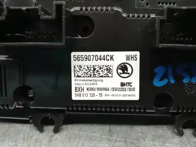 Автозапчасти б/у климат-контроль за skoda karoq (nu7, nd7) 1.6 tdi ссылки oem iam 565907044ck 5hb01372575 