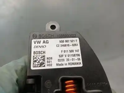 Автозапчасти б/у сопротивление нагреву за skoda karoq (nu7, nd7) 1.6 tdi ссылки oem iam 5q0907521f f011500147 bosch 