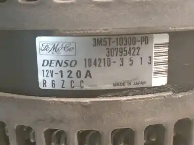 Second-hand car spare part alternator for ford focus c-max (cap) 1.6 tdci cat oem iam references 3m5t10300pd 1042103513 denso 1477737 Second-hand car spare part alternator for ford focus c-max (cap) 1.6 tdci cat oem iam references 3m5t10300pd 1042103513 denso 1477737