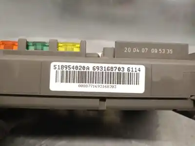 Second-hand car spare part fuse box unit for bmw x5 (e70) 3.0 turbodiesel cat oem iam references 518954020a 693168703 