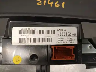 Pezzo di ricambio per auto di seconda mano pannello degli strumenti per citroen c4 cactus 1.2 vti 82 riferimenti oem iam 9810313280  9813854080