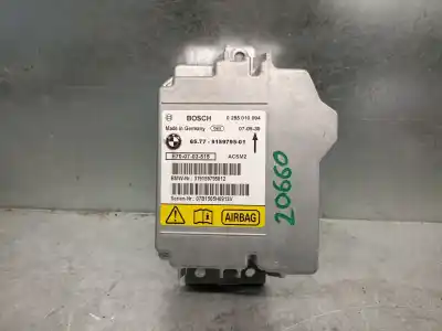 Peça sobressalente para automóvel em segunda mão centralina de airbag por bmw x5 (e70) 3.0 turbodiesel cat referências oem iam 65779159795