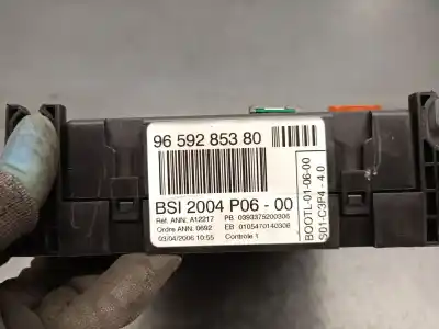 İkinci el araba yedek parçası röle/sigorta kutusu için citroen c2 (jm_) 1.4 oem iam referansları 9659285380  