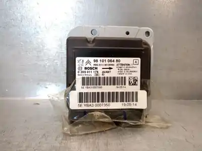 Peça sobressalente para automóvel em segunda mão centralina de airbag por citroen c4 cactus 1.2 vti 82 referências oem iam 9810106480