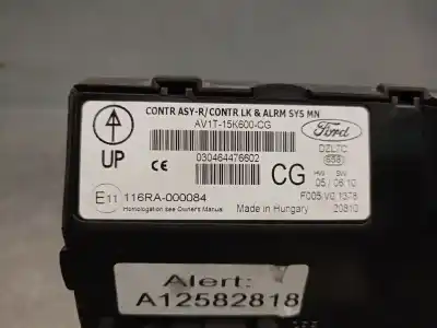 Second-hand car spare part central locking pump for ford b-max (jk) 1.0 ecoboost oem iam references av1t15k600cg  