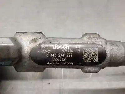 Pezzo di ricambio per auto di seconda mano rampa iniettori per opel corsa d furgoneta/hatchback (s07) 1.3 cdti (l08) riferimenti oem iam 55573331 0445214222 bosch 817047