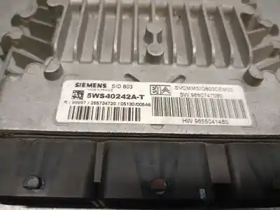 Pièce détachée automobile d'occasion calculateur moteur ecu pour peugeot 307 cc (3b) 2.0 hdi 135 références oem iam 9660747080 5ws40242a siemens 9655041480