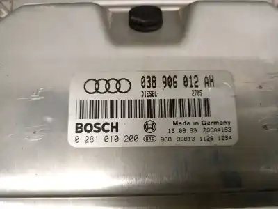 Автозапчасти б/у блок управления двигателем за audi a4 b5 (8d2) 1.9 tdi ссылки oem iam 038906012ah  