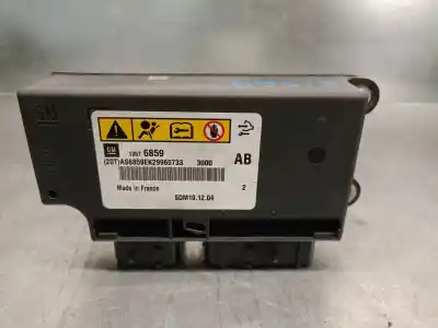 Автозапчастина б/у блок управління подушками безпеки для OPEL MERIVA B MONOSPACE (S10) 1.7 CDTI (75) Посилання на OEM IAM 13576859  